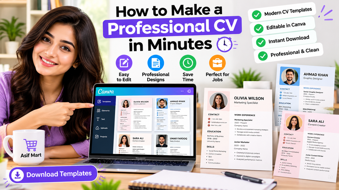 How to Make a Professional CV in Minutes