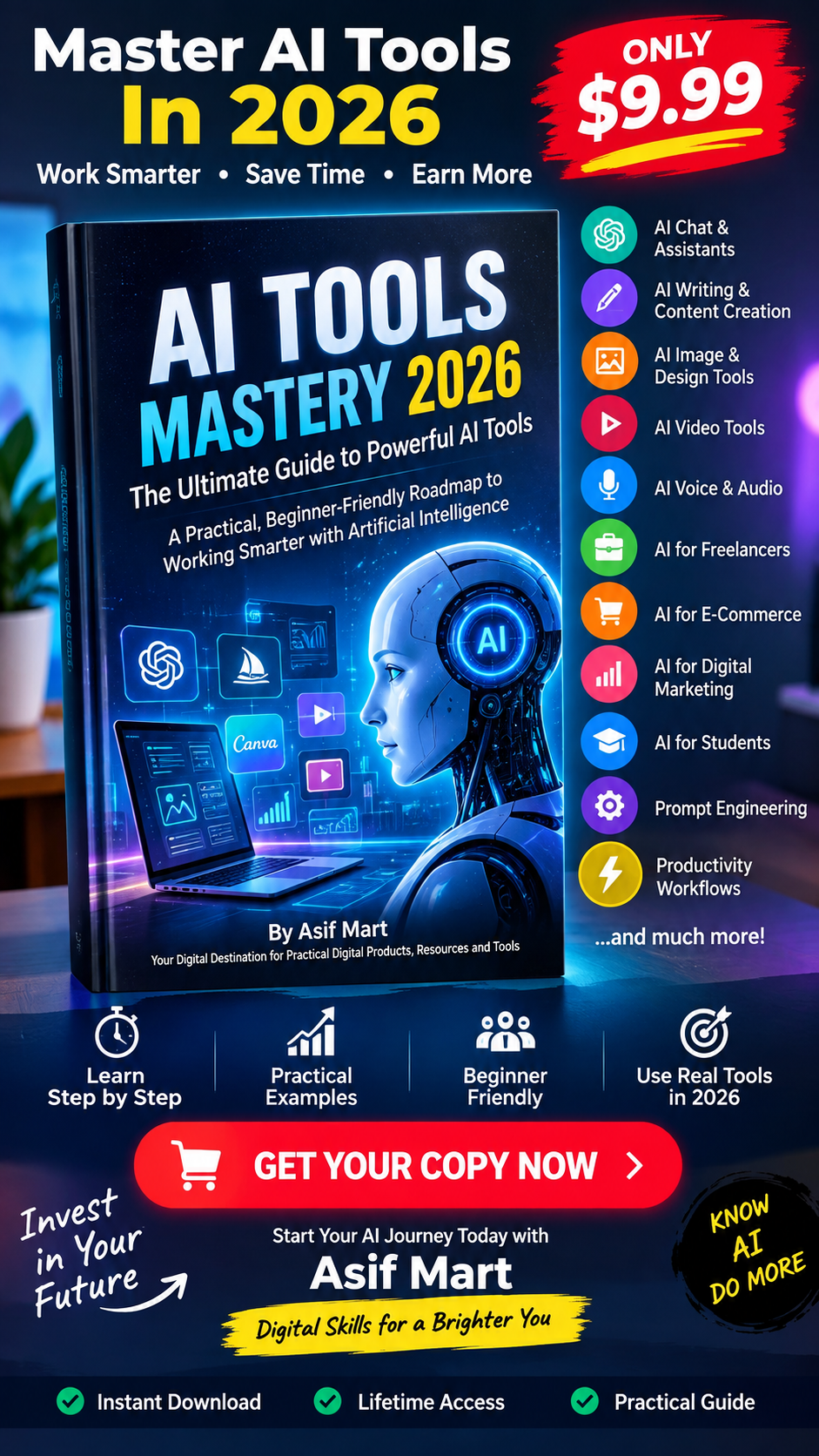AI Tools Mastery 2026 cover